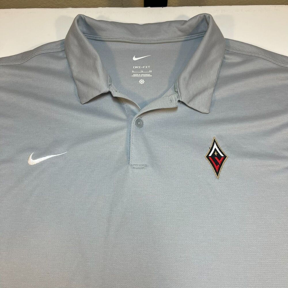 Las Vegas Aces WNBA Basketball Nike Dri Fit Polo Golf Shirt Sz Mens XL